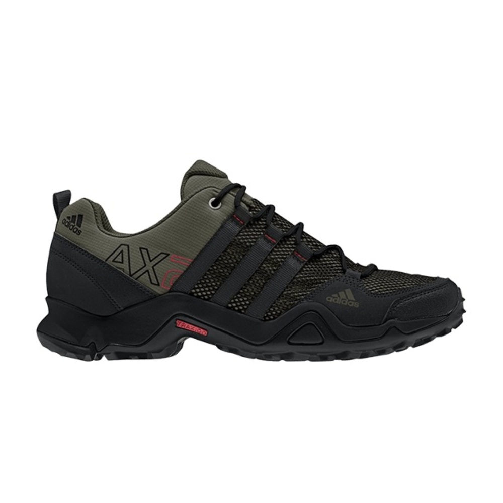 Adidas AX2 Hiking Trail Running Shoes Green Black Gore-Tex Men’s Size 8 Outdoor